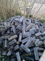 GRATIS: 17m2 klinkers grijs 20x9x5, Ophalen, Gebruikt, Klinkers, 10 m² of meer