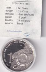 10 Gulden 1996 Proof met kaartje in Doosje, Verzenden, Koningin Beatrix, Zilver, Losse munt