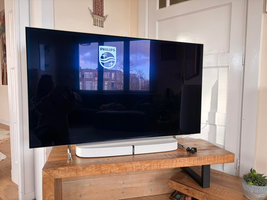 Philips Oled tv 55 inch Ambilight, Audio, Tv en Foto, Televisies, Ophalen, Philips, 120 Hz, Zo goed als nieuw