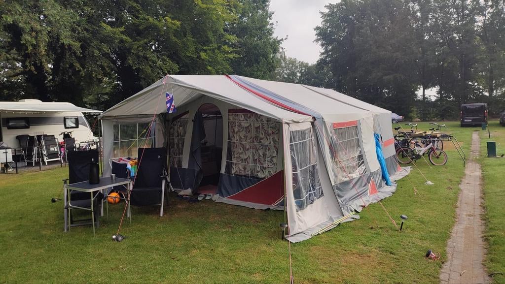 Nette vouwwagen met imperiaal(5 fietsen!!), Ophalen, Gebruikt, Meer dan 6