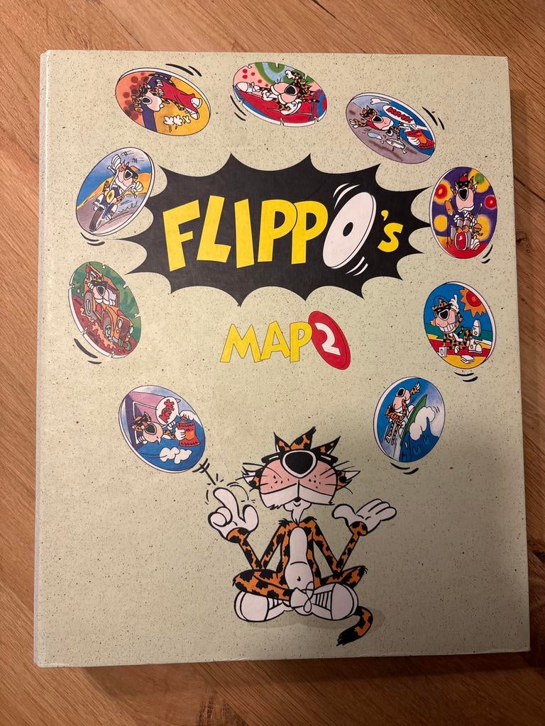 Flippo's Map 2 met Cheetos Strip Flippo's, Verzamelen, Flippo's, Map, Album of Poster, Strip, Met verzamelmap(pen), Ophalen of Verzenden
