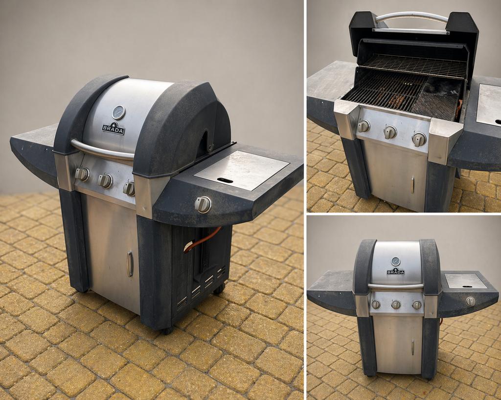 Brada Gasbarbecue - gebruikt maar klaar voor de tweede ronde, Ophalen, Gebruikt