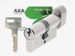AXA (knop) cilinderslot, Ophalen, Nieuw, Rvs, Slot