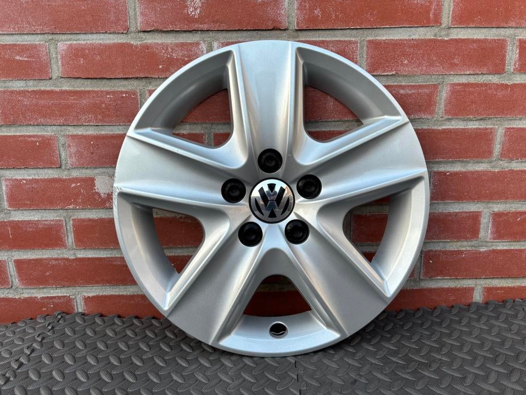 1 originele Volkswagen Golf en Touran wieldop 16 inch, Auto diversen, Wieldoppen, Ophalen of Verzenden, Gebruikt