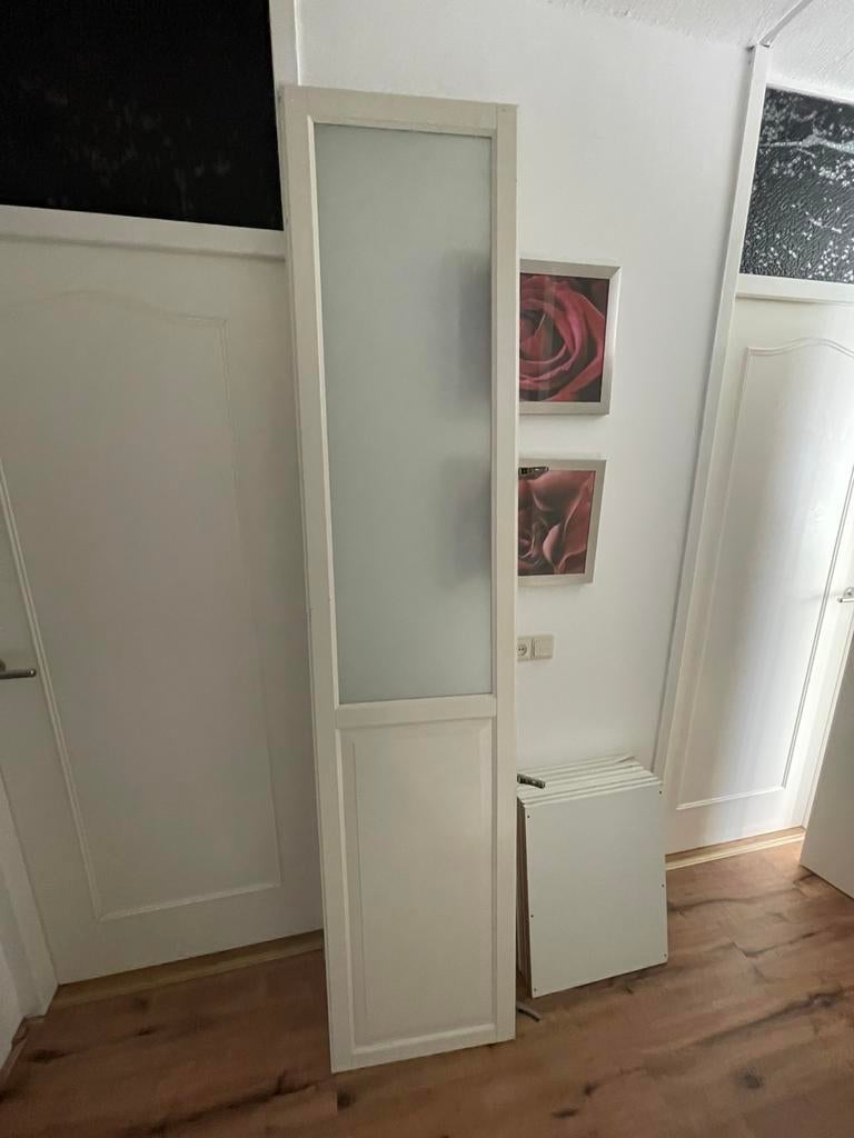 Paxkast deur en 8 legplanken, Ophalen, Gebruikt