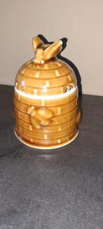 Keramieken honingpotje met bijenkorf design, Antiek en Kunst, Ophalen of Verzenden