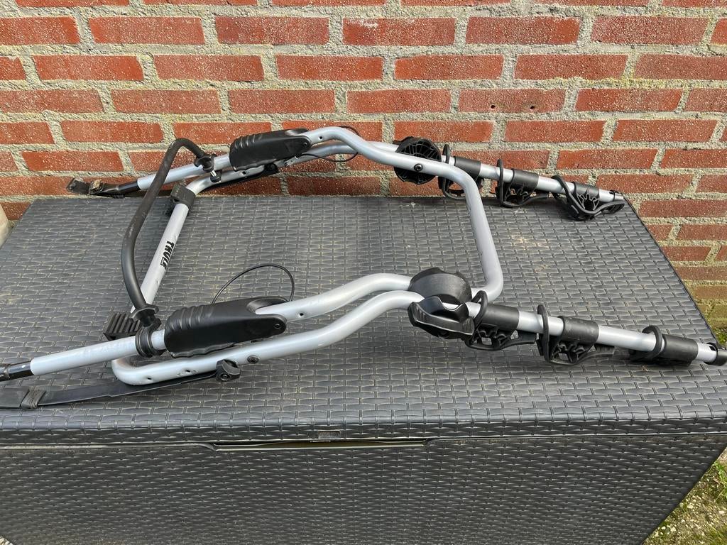 Thule Fietsendrager Auto Clip-in, Auto diversen, Ophalen, 2 fietsen, Gebruikt, Achterklepdrager