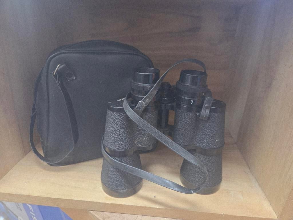 Luxon 7x50 Verrekijker met Tas - Coated Optics, Gebruikt, Minder dan 8x, Met hoes of tas, Porro (met knik)