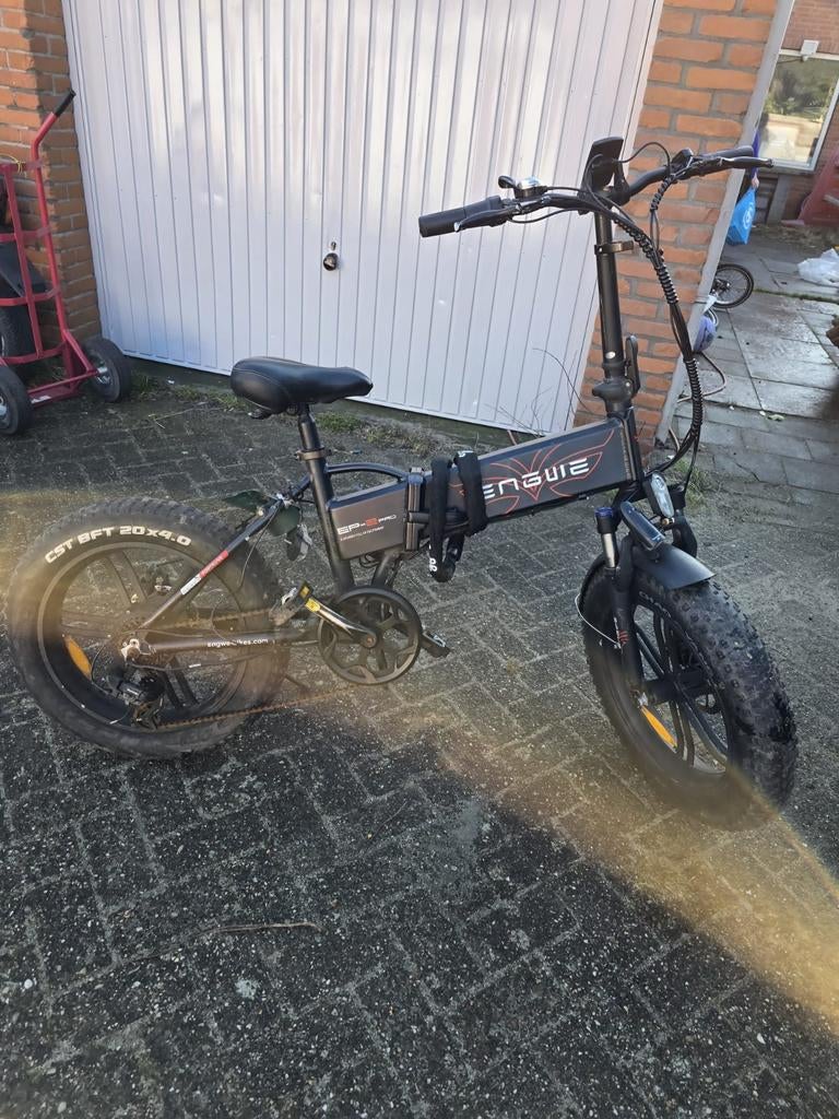 Engwe Elektrische Vouwfiets - Gebruikt, Fietsen en Brommers, Elektrische fietsen, Gebruikt, Minder dan 47 cm, 30 tot 50 km per accu