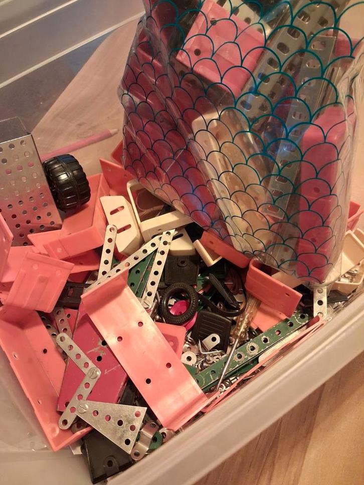 Een verzameling construction, Kinderen en Baby's, Speelgoed | Bouwstenen, Gebruikt, Ophalen