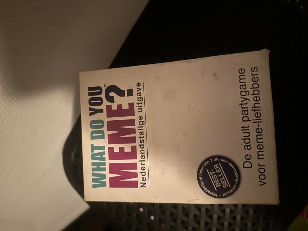 what do you meme - spel, Ophalen, Zo goed als nieuw