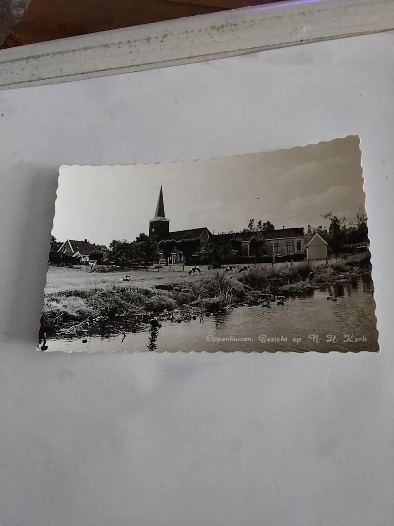 OPPENHUIZEN. GEZICHT OP. N.H. KERK, Ophalen of Verzenden, Voor 1920