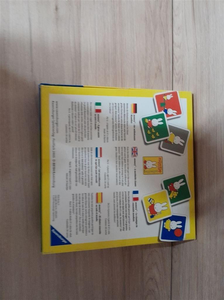 Nijntje memory - s3196, Hobby en Vrije tijd, Gezelschapsspellen | Bordspellen, Ophalen of Verzenden, Zo goed als nieuw