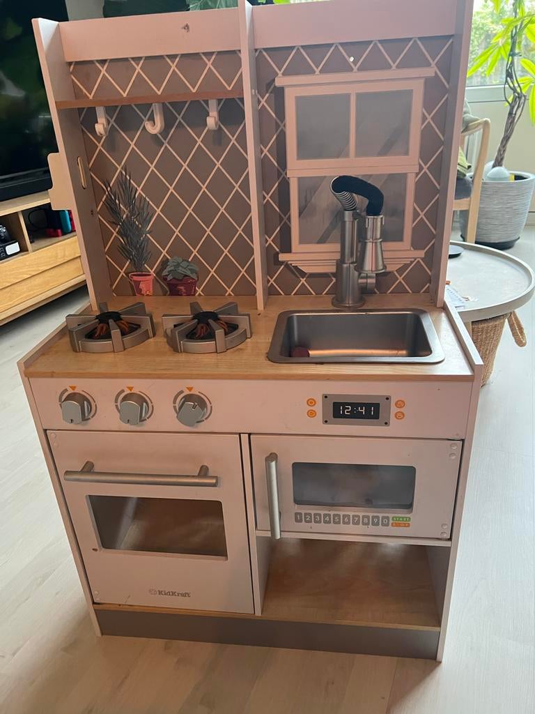 KidKraft Houten Speelkeuken, Kinderen en Baby's, Speelgoed | Speelkeukens, Gebruikt, Speelkeuken, Hout, Ophalen