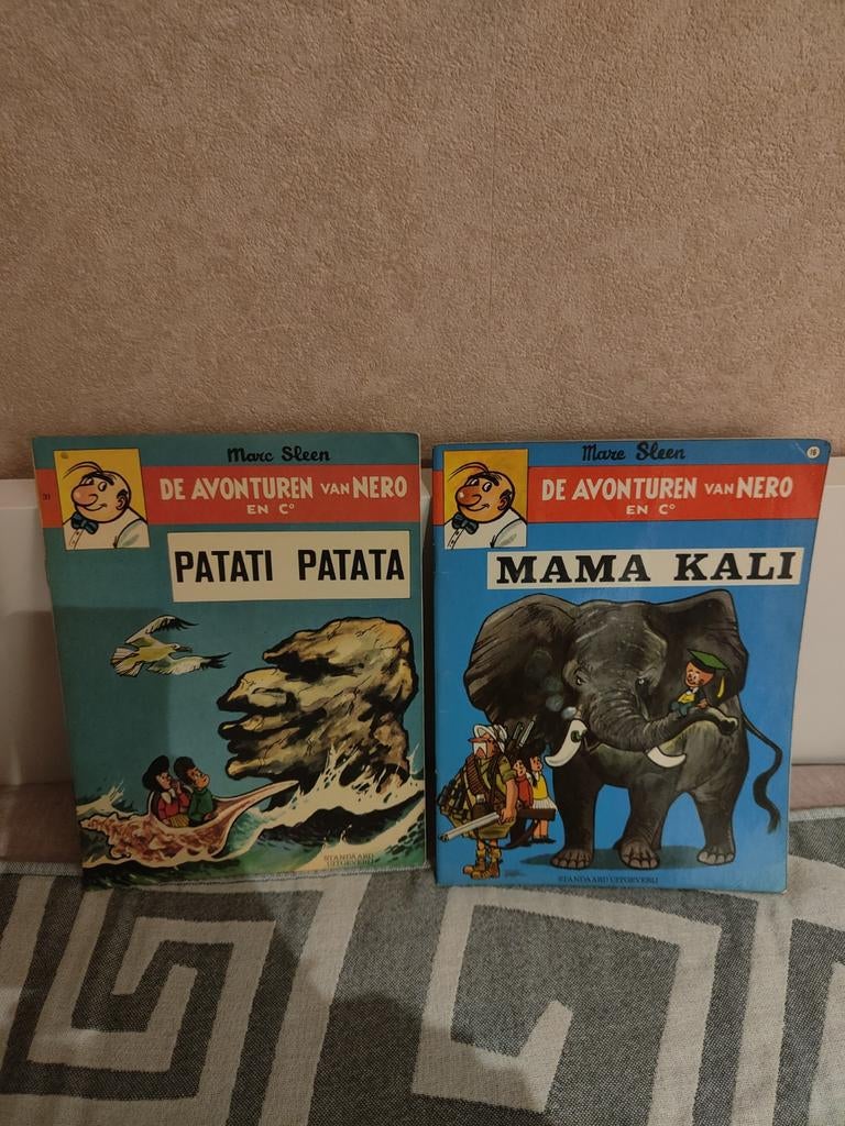 De Avonturen van Nero: Patati Patata & Mama Kali, Boeken, Meerdere stripboeken, Ophalen of Verzenden, Gelezen, Marc Sleen