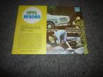 Opel Rekord A folder geel Nederlands, Ophalen of Verzenden, Zo goed als nieuw, Opel