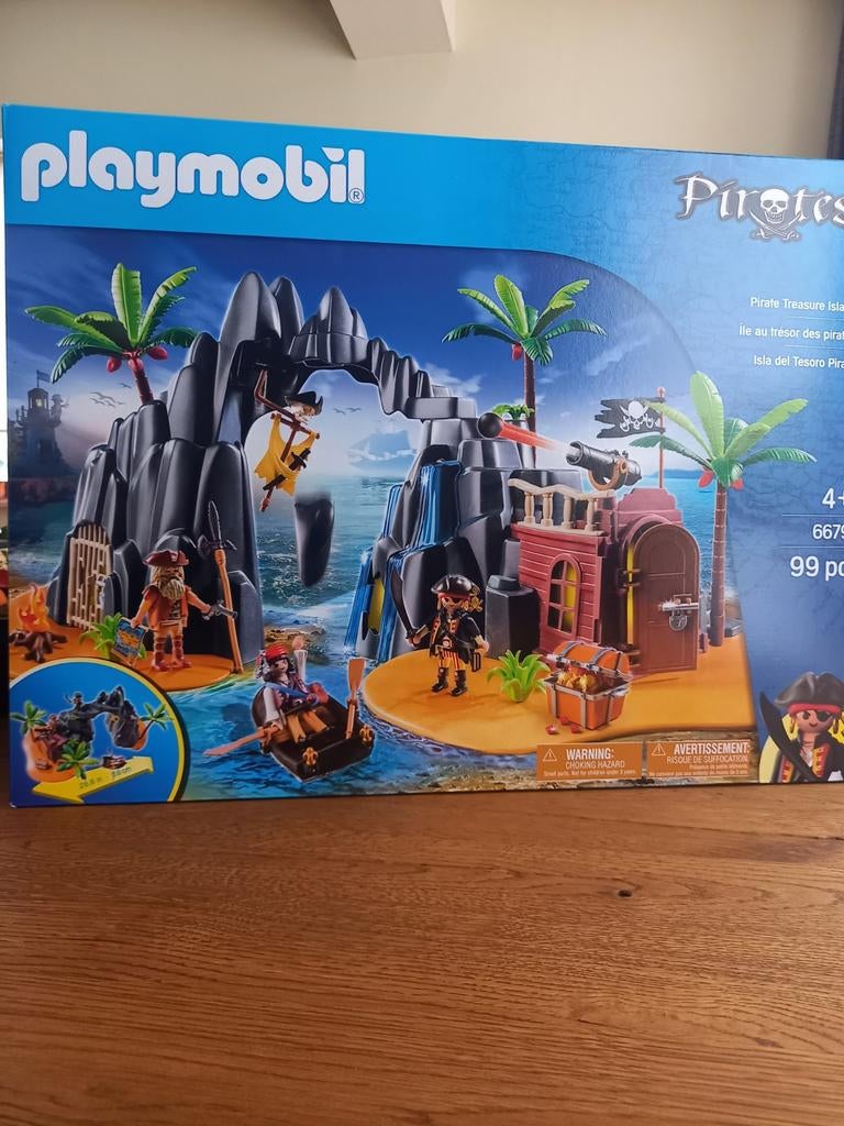 Playmobiel pirateneiland  NIEUW, Kinderen en Baby's, Speelgoed | Playmobil, Ophalen of Verzenden, Nieuw