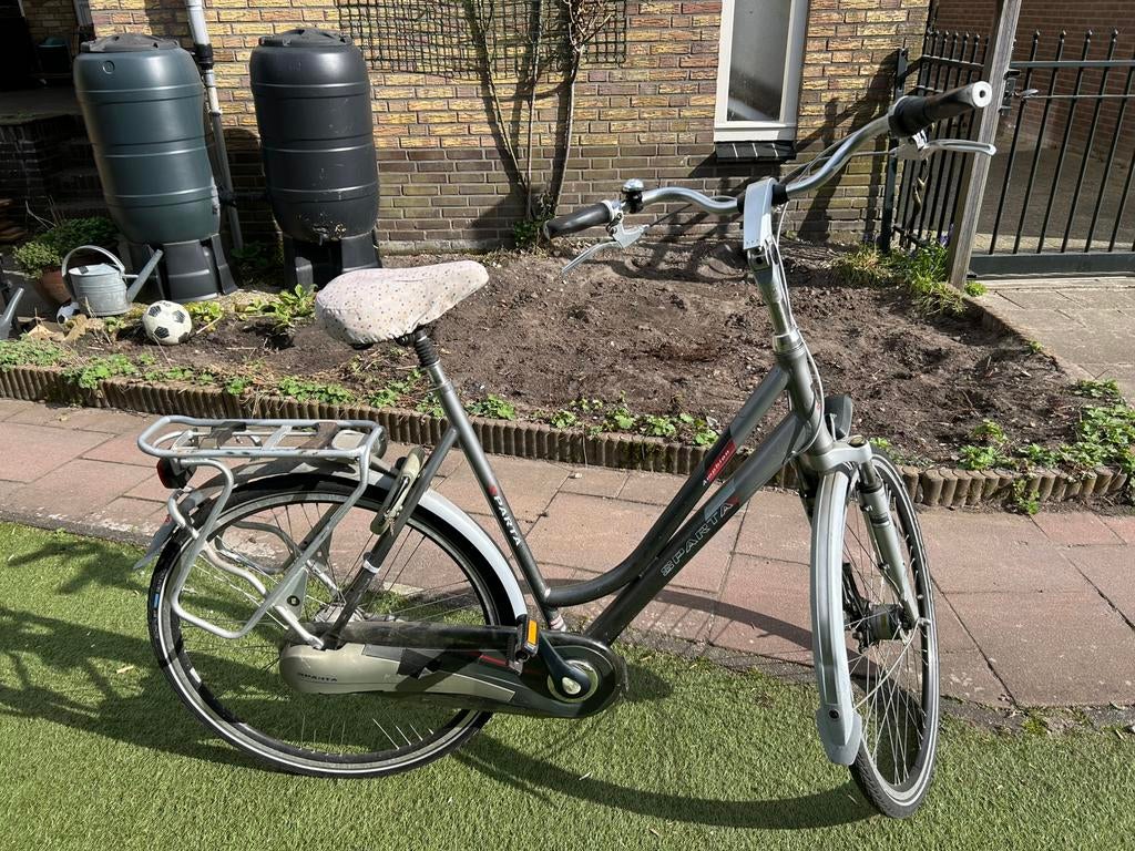 Sparta Amphion damesfiets, framemaat 61 inch, Fietsen en Brommers, Fietsen | Dames | Damesfietsen, Ophalen, Sparta, Gebruikt, Versnellingen