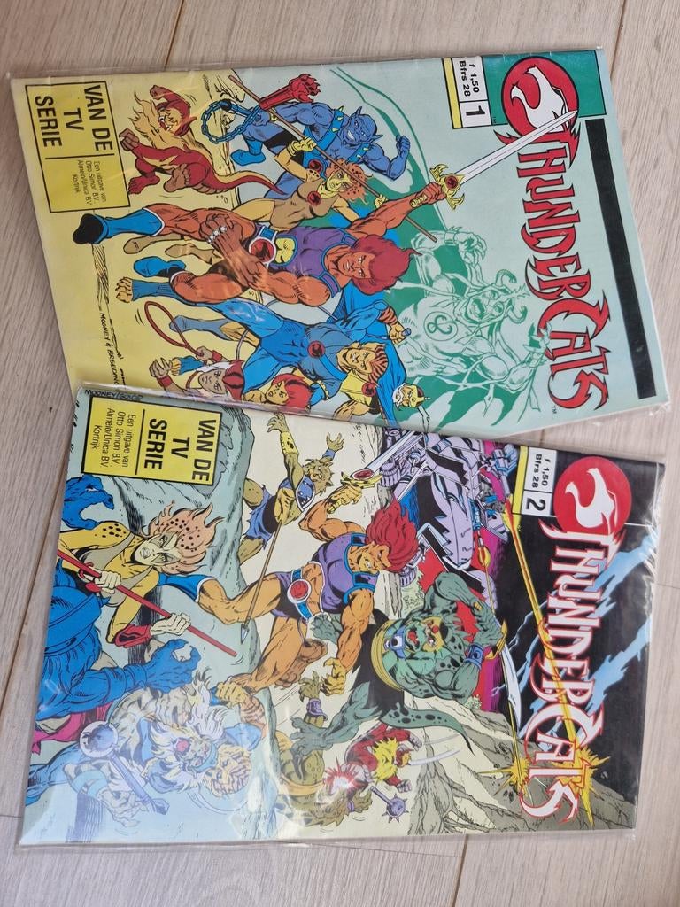 1989 thundercats comics strips otto simon strip comic 1 1, Meerdere comics, Ophalen of Verzenden, Zo goed als nieuw, Europa