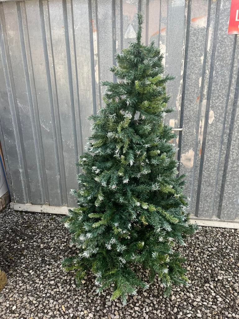 Kunst kerstboom besneeuwd 180 cm kerst kerstmis, Ophalen of Verzenden