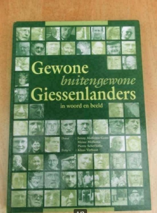 Buitengewone Giessenlanders, Boeken, Zo goed als nieuw, Jenny en Meine Mollema, Ophalen, 20e eeuw of later