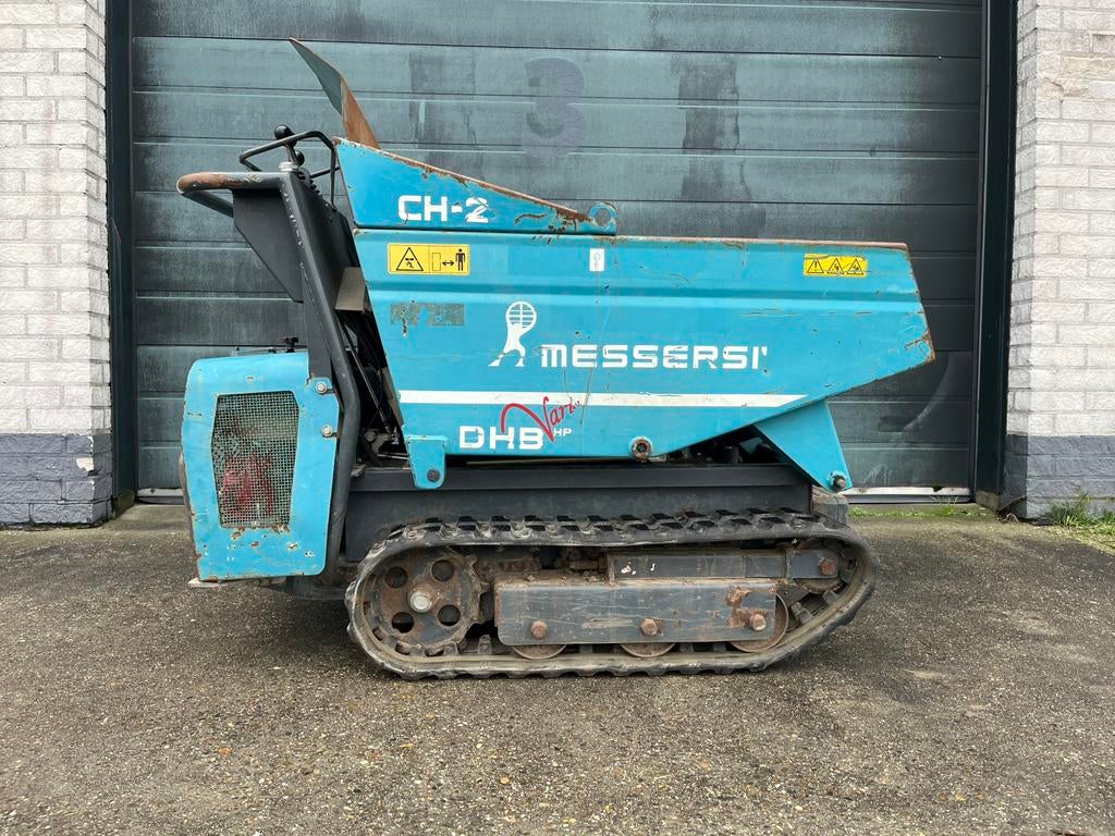 Messersi CH2 rupskruiwagen / rupsdumper Hinowa Kubota, Tuin en Terras, Kruiwagens, Ophalen, Gebruikt