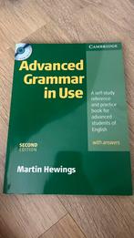 Advanced grammar in use with cd rom, Ophalen of Verzenden, Zo goed als nieuw
