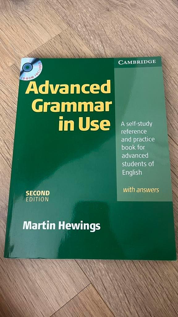 Advanced grammar in use with cd rom, Boeken, Taal | Engels, Zo goed als nieuw, Ophalen of Verzenden