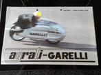 Folder Garelli met bromfietsen, scooter, driewieler modellen, Verzenden, Zo goed als nieuw