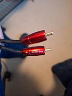 AudioQuest Golden Gate RCA kabel 1 meter, Ophalen of Verzenden, Zo goed als nieuw, Minder dan 2 meter, Interlink-kabel