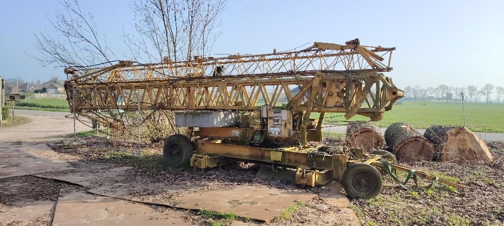 TEAB Bouwkraan Potain NF 309A, Ophalen, Gebruikt