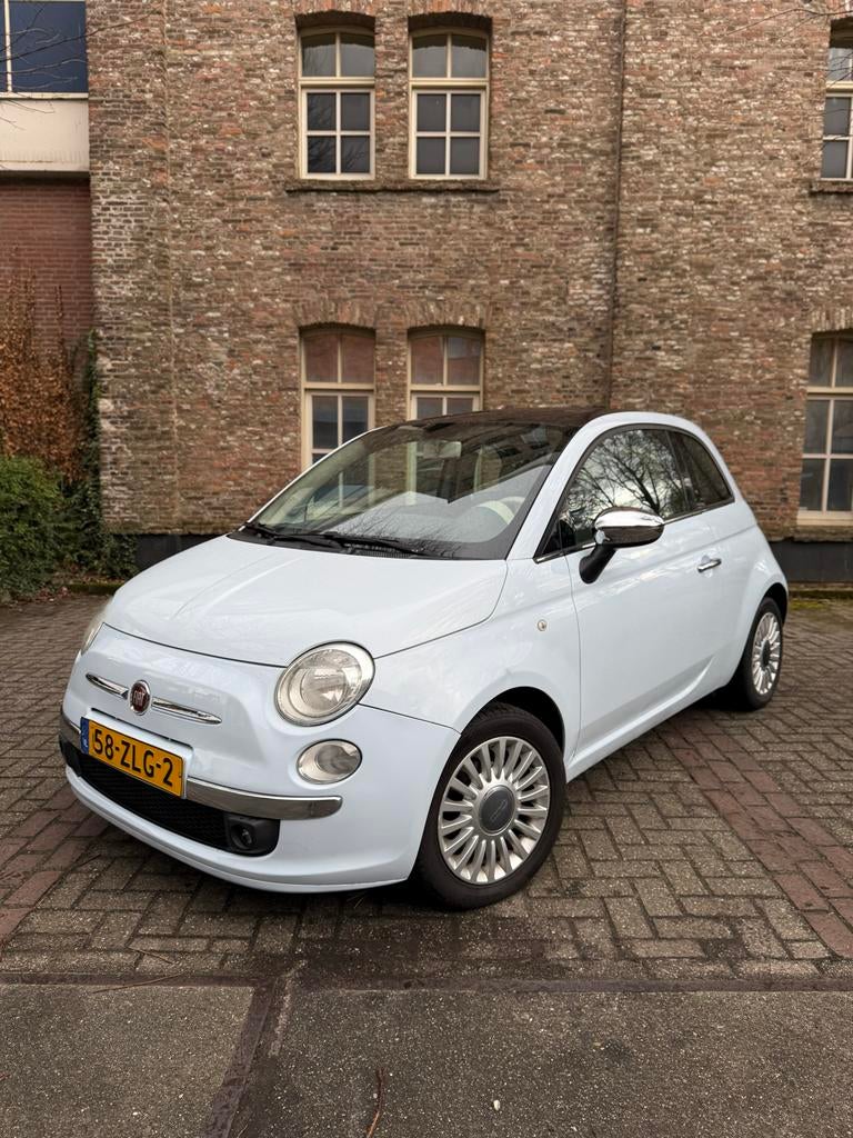 Fiat 500 1.2 Lounge | Zeer Nette Staat | Goed Onderhouden, Auto's, 4 cilinders, 840 kg, Handgeschakeld, 69 pk