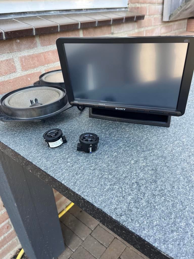 Sony XAV-AX8050D Autoradio 1 Din Bluetooth CarPlay XXL, Caravans en Kamperen, Ophalen of Verzenden, Gebruikt