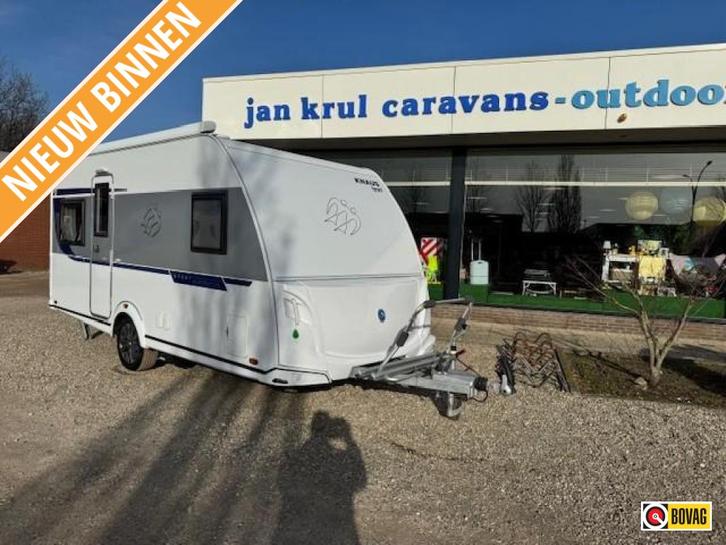 Knaus Sport Silver Selection 450 FU Airco Mover Luifel, Caravans en Kamperen, Caravans, Bedrijf, tot en met 4, 1000 - 1250 kg