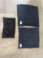 Sierkussens Riviera Maison, Ophalen of Verzenden, Gebruikt, Blauw, Vierkant