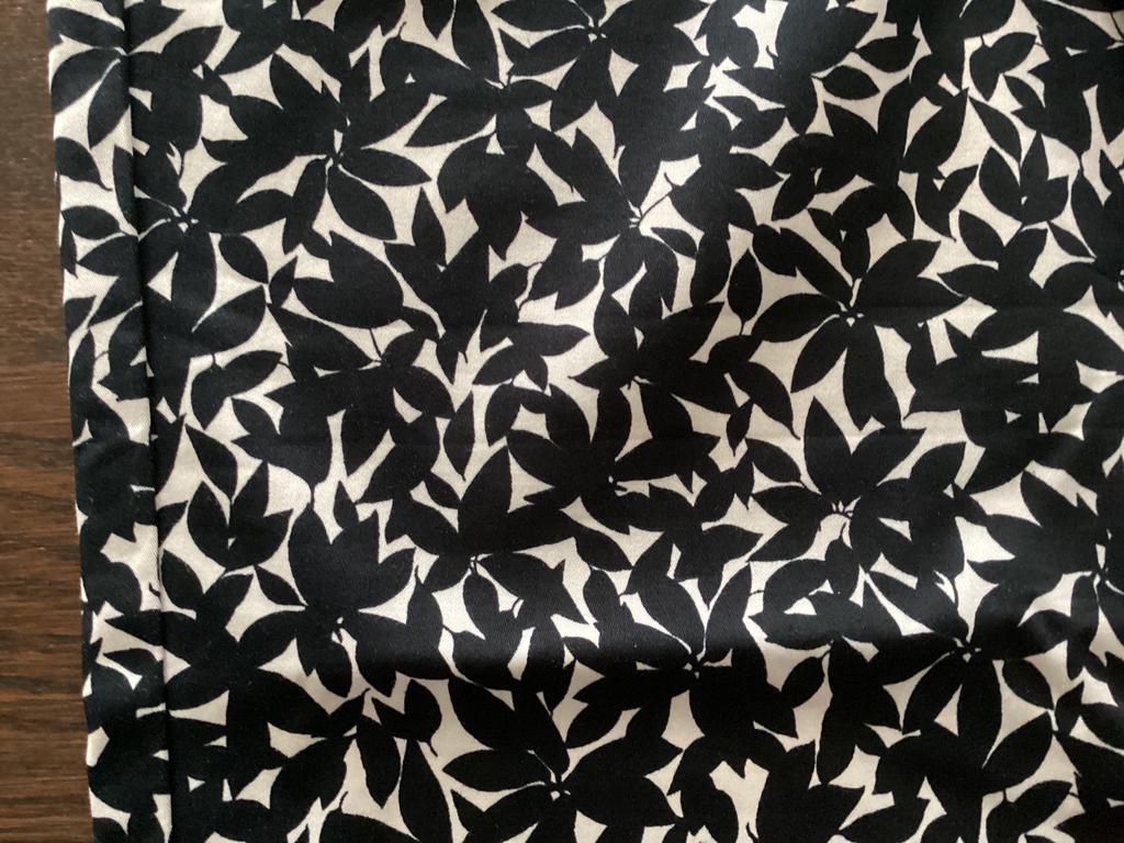 Betty Barclay broek 7/8 mt 44 - 46 zwart wit met bladmotief, Ophalen, Zwart, Maat 46/48 (XL) of groter, Betty Barclay