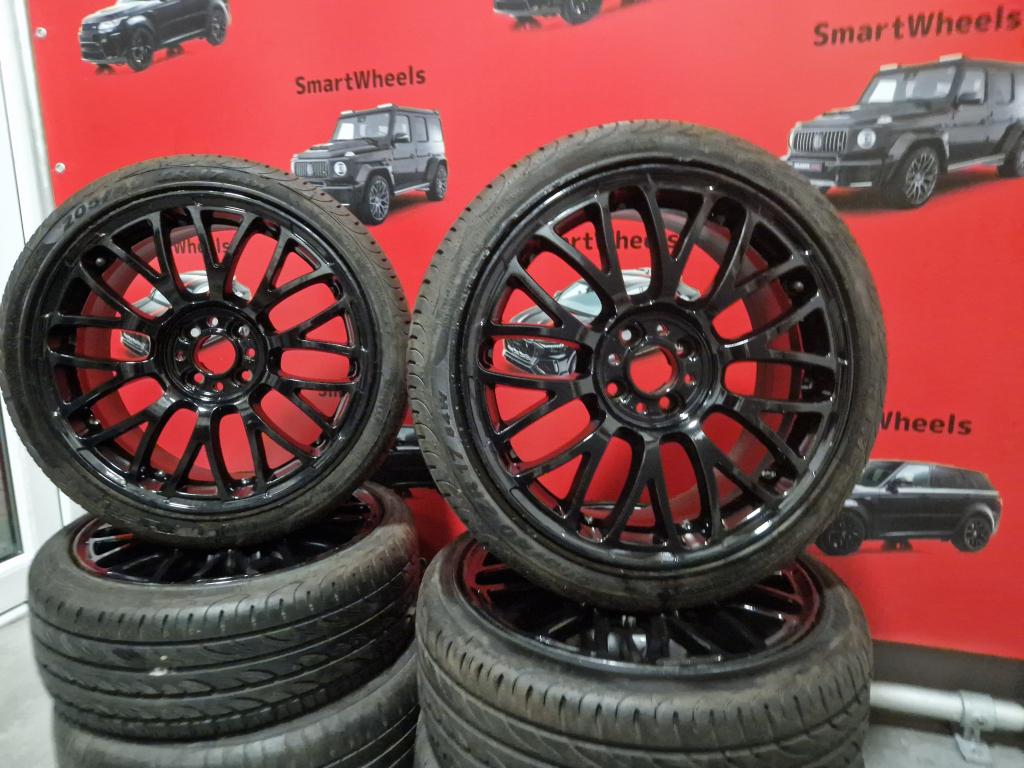 17 inch ORIGINEEL FIAT 500 ABARTH DOBLO VELGEN EN BANDEN, Auto-onderdelen, Banden en Velgen, Niet ingevuld, Banden en Velgen, Niet ingevuld