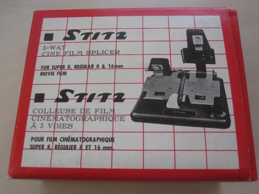 3-Way Stitz Cine Film Splicer voor diverse filmformaten, Ophalen of Verzenden, Nieuw, Minder dan 150 cm, Overige typen
