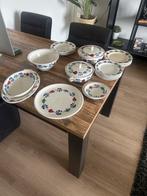 Boerenbond servies - diverse onderdelen, Gebruikt, Ophalen of Verzenden, Aardewerk, Boerenbont