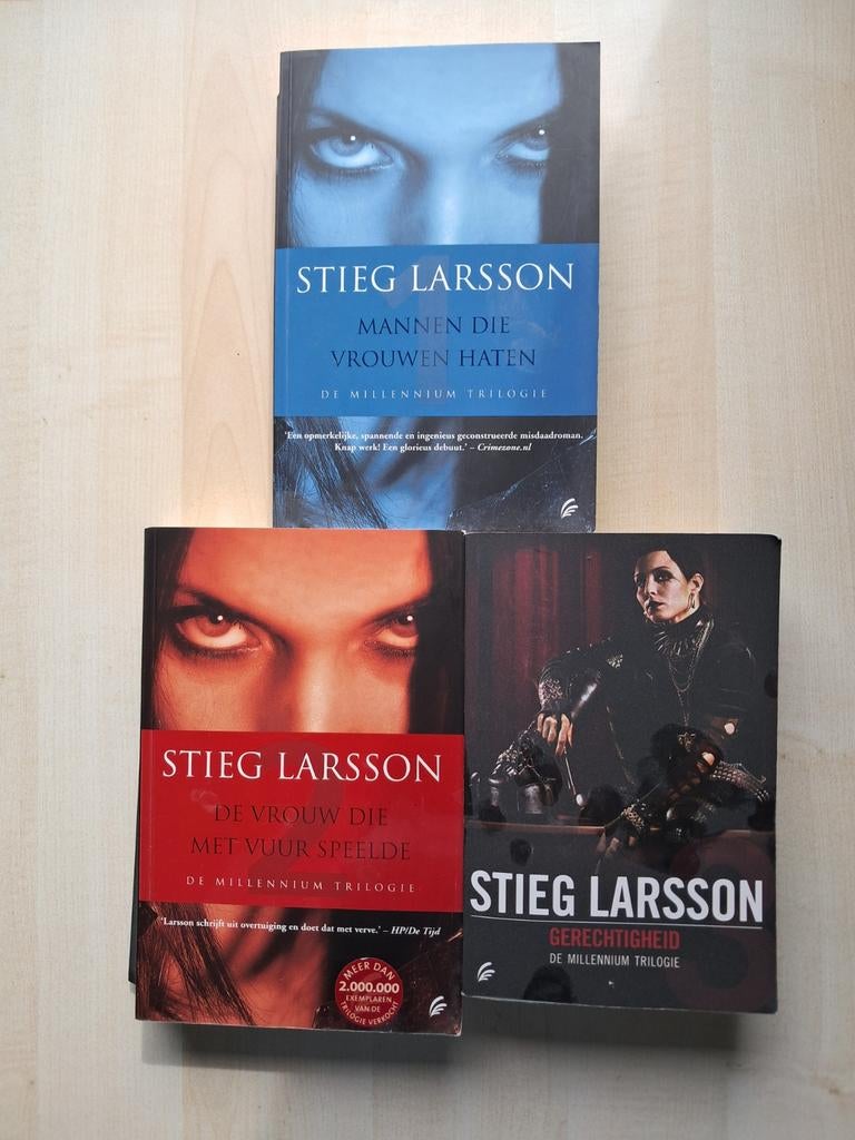 Millennium Trilogie Stieg Larsson (3 boeken), Ophalen of Verzenden, Gelezen, Stieg Larsson