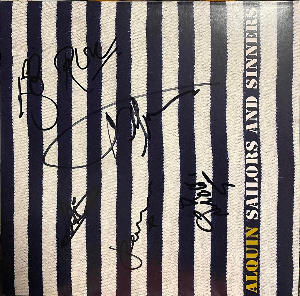 Nederpop LP Alquin - Sailors And Sinners (2016 Gesigneerd!), Cd's en Dvd's, 2010 - 2019, Ophalen of Verzenden, Zo goed als nieuw