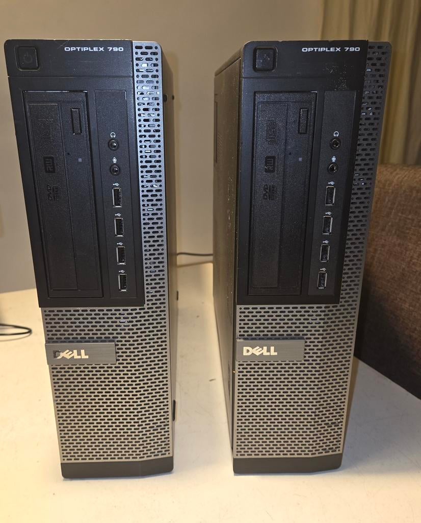 Computer 2x Dell Optiplex 790 - I7 - 8 GB - 3.40 GHZ, Computers en Software, Desktop Pc's, Dell optiplex, 8 GB, Ophalen of Verzenden