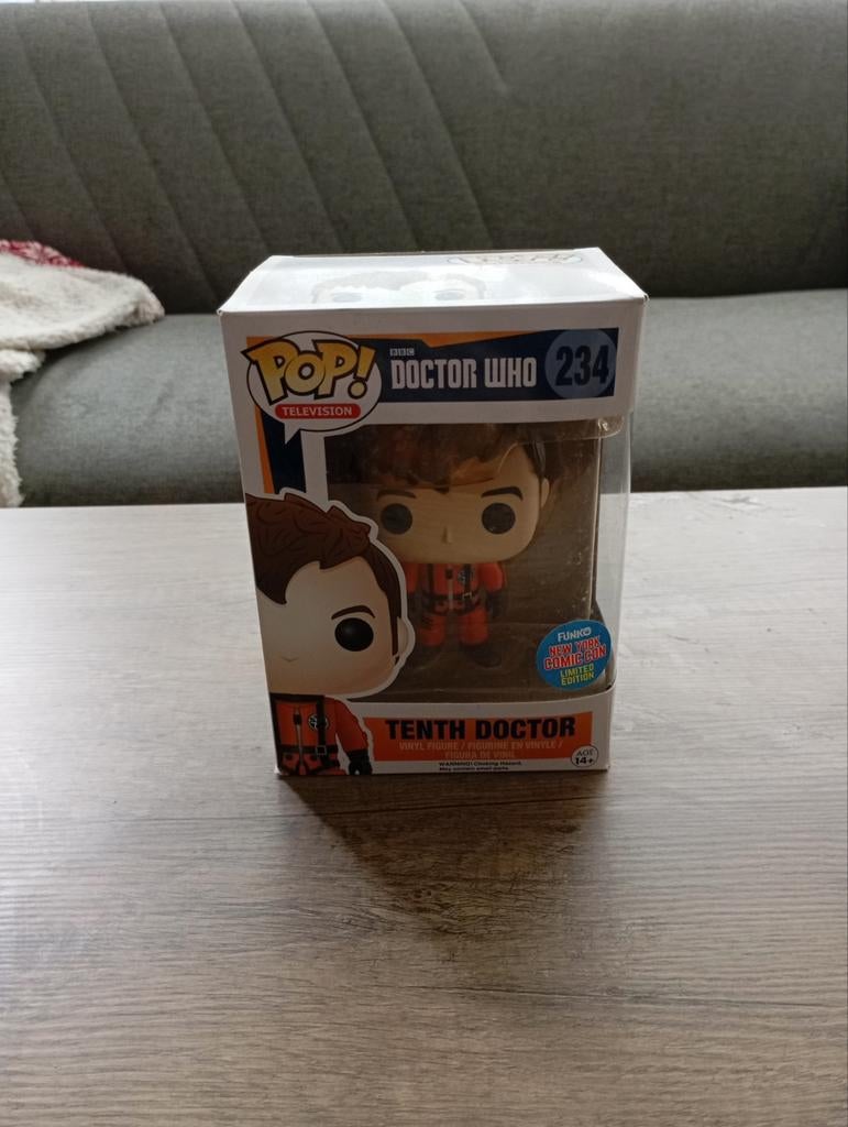 Doctor Who Funko pop tenth doctor, Ophalen of Verzenden, Nieuw