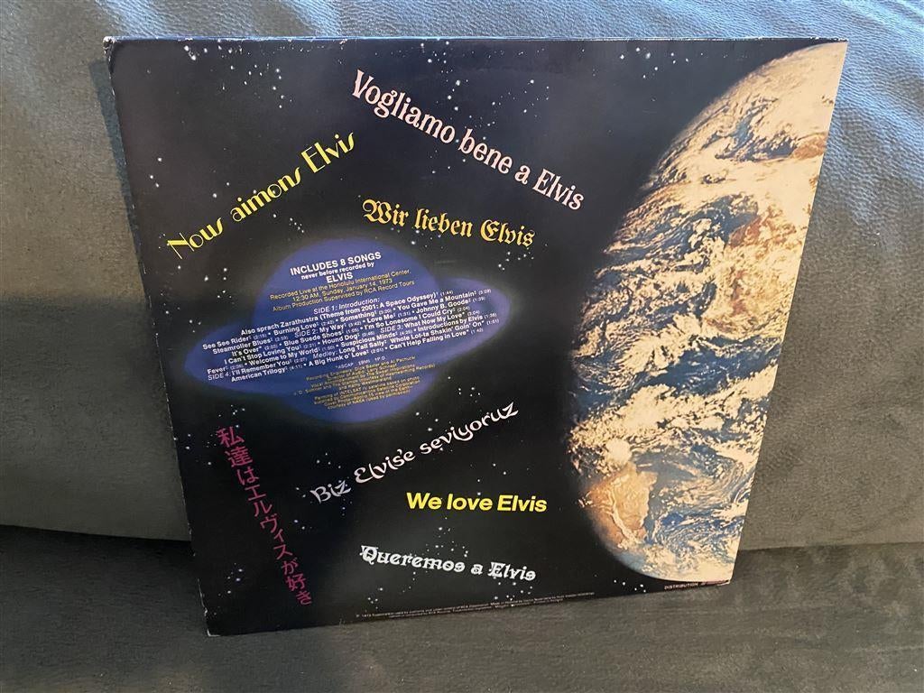 Elvis Presley aloha from hawaii via satellite dubbel lp [428, Verzenden, Zo goed als nieuw, 12 inch