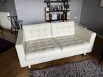 mooie wit leren bank van Ikea Landskron in absolute nieuwst., Ophalen, 150 tot 200 cm, Tweepersoons, Zo goed als nieuw
