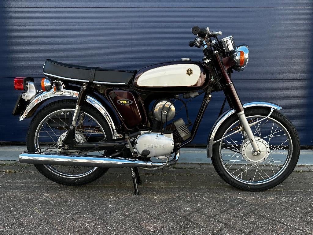 Oldtimer Yamaha FS1 - YB-1 | 1999 | NL Kenteken | Bromfiets, Fietsen en Brommers, Brommers | Oldtimers, Overige merken, Ophalen