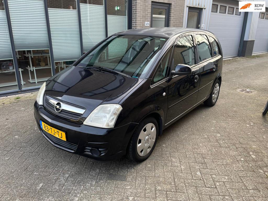 Opel Meriva 1.6-16V Enjoy! AIRCO! NW APK! 180 DKM NAP!, Auto's, Opel, Voorwielaandrijving, Gebruikt, 4 cilinders, Zwart
