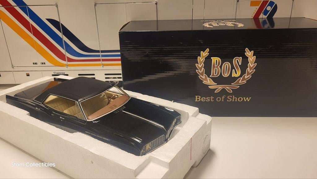 BoS Models Buick Electra 225 4-Door Hardtop Black, Overige merken, Auto, Ophalen of Verzenden, Zo goed als nieuw
