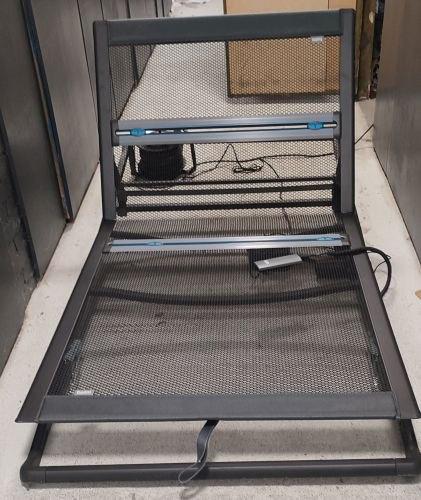 1x Auping avs spiraal elektrisch verstelbaar 200 x100 cm, Ophalen of Verzenden, Zo goed als nieuw, Eenpersoons, 90 cm