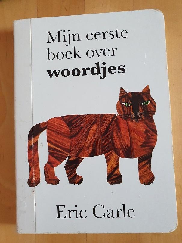 MIJN  EERSTE  BOEK  OVER  WOORDJES  van  Eric Carle  , Boeken, Kinderboeken | Baby's en Peuters, Gelezen, Ophalen of Verzenden